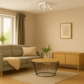 Rabalux 73088 - YORLI spotlámpa 4xGU10/7W/230V fehér