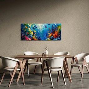 Kép - A víz alatti világ festése (120x50 cm)