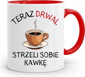 Favágóknak Bögre Piros Születésnapi Ajándék fényképes nyomtatással