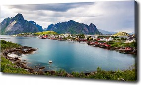 Lofota vászonkép Norvégiában 100x70 cm