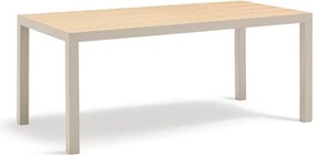 Étkezőasztal tölgyfa asztallappal 75x180 cm Alma – Teulat