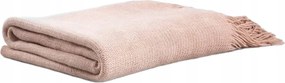 Finns ombre puha bézs takaró rojtokkal 130x170 cm Homla