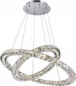 Globo Függő lámpa Marilyn Led 48W 1900lm 67007 csillár Glamur kristály
