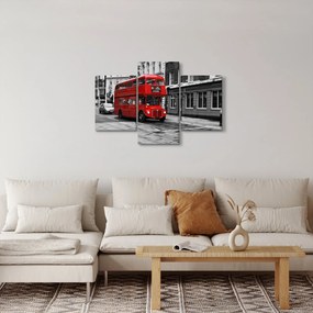 Kép - London busszal (90x60 cm)