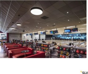 SLV MEDO 135170 Süllyesztett mennyezeti lámpa 2x109W/LED 3000K 11560LM IP20