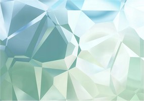 Fotótapéta Kristályos jég Geometria Vinyl absztrakt 312x219 +ragasztó