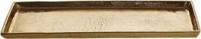 BANQUET dekor tálca, arany 35 x 14cm