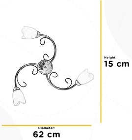 ONLI - Mennyezeti lámpa ODINO 3xE14/6W/230V