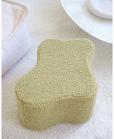 Zöld buklé gyerek puff Cloud – Wigiwama