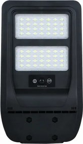 Solar Utca Lámpa Gazdaságos Fekete 100W 4000K 1400lm IP65 Eco Lamp