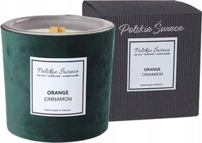 Gyertya Hevy Skin Green Orange Cinnamon Black