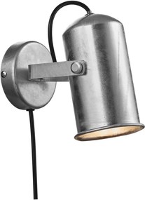 Nordlux Porter oldalfali lámpa 1x60 W acél 2213062031