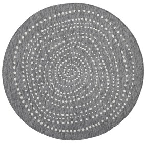 Bali szürke kültéri szőnyeg, ⌀ 140 cm - NORTHRUGS