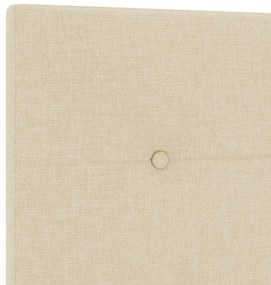 LED Főnök Fejtámla Gombtámaszos Krém 100 cm Szövet