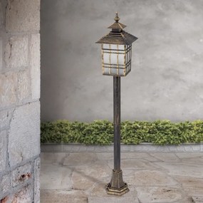 Orion AL 11-1117/1 - Kültéri lámpa KIKO 1xE27/11W/230V IP44 bronz/patinás