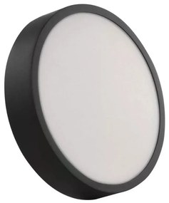LED Mennyezeti lámpa LED/21W/230V 3000/3500/4000K á. 22,5 cm fekete