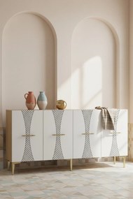 Slim 150 - Sapphire Oak, White, Gold