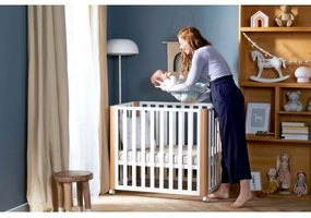 KINDERKRAFT SELECT - KOYA Premium 4 az 1-ben kiságy, bükk/fenyő