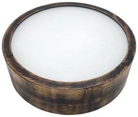 Brilagi - Mennyezeti lámpa CARVALHO SMOKEY 1xE27/60W/230V tölgy átm. 27,5 cm