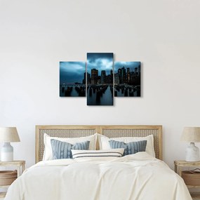 Kép - Kilátás a New York-i felhőkarcolókra (90x60 cm)