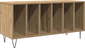 vidaXL Hanglemez szekrény kézműves tölgy 100 x 38 x 48 cm Faanyag