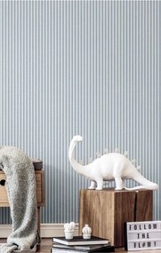 Parato Cristiana Masi Top Stripes Riga 5 kék-szürke csíkos vlies tapéta – 38486