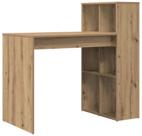Íróasztal Artisan tölgy Forgácslap Közepes Íróasztal