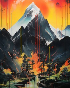 Poszter 40x50cm Hegyi alkímia