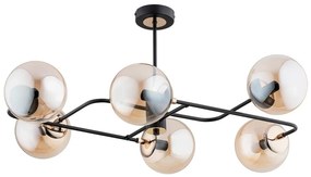 Csillár rúdon LENTUS 6xE14/40W/230V