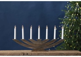 Barna karácsonyi fénydekoráció Navida – Star Trading