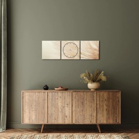 Kép - Virág részletek (órával) (90x30 cm)
