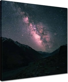 Vászonkép 40x40 Tejút Rakaposhi