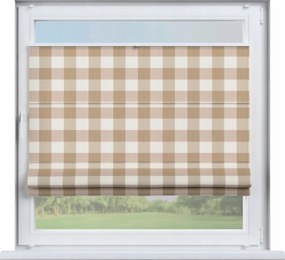 Kész pliszírozott roló római Szicília 140x180cm bézs