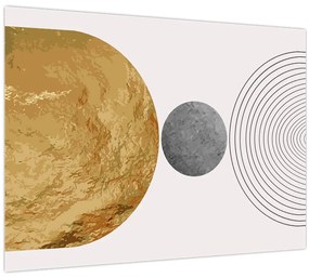 Üveg kép - Rusztikus boltívek N⁰4 (70x50 cm)