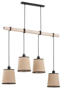 Csillár zsinóron REJA 4xE27/60W/230V