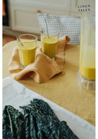 Sárga textil poháralátét szett 4 db-os – Linen Tales