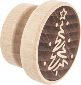 Fa Keksz Bélyegző Keksz Lyukasztó Mintás 5,5CM