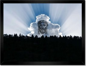 Poszterek keretben 40x30 Jézus Krisztus Mennyország