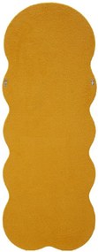 Fali tükör teddy mustár 60x4x160cm