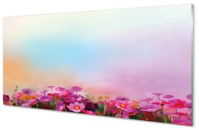 Akrilkép Virág ég 100x50 cm