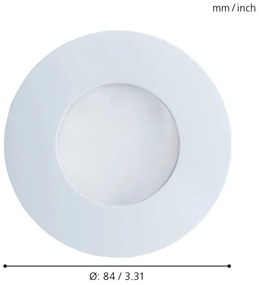Eglo 94093 - LED Mennyezeti lámpa MARGO 1xGU10/5W/230V