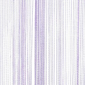 2 db lila zsinórfüggöny 100 x 250 cm