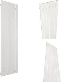 Dekorációs Radiátor FÜGGŐLEGES-R6 1400/450 Fehér Matt Szerkezet