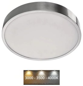 EMOS LED Mennyezeti lámpa LED/28,5W/230V 3000/3500/4000K átm. 30 cm króm EMS957