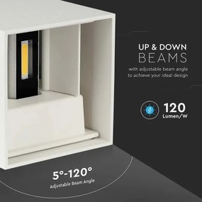 LED Kültéri fali lámpa LED/11W/230V 4000K IP65 fehér