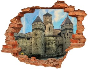 Fali matrica lyuk a falban Castle svájcban nd-c-83128126