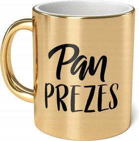 Arany kerámia bögre 330ml Elnök Úr Az Elnöknek Ajándék