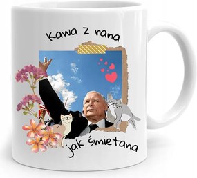 Vicces Bögre A Pis Elnökétől Jaroslaw Kaczynski fényképes nyomtatással