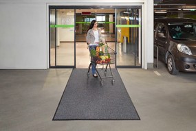 Super-Mat, beltéri design szennyfogó szőnyeg (Szín: világosszürke-heather grey, Választható méretek: 115*175 cm)