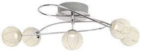 Brilliant DAJANA G94343/77 Süllyesztett mennyezeti lámpa 5x20W/LED 2600LM IP20